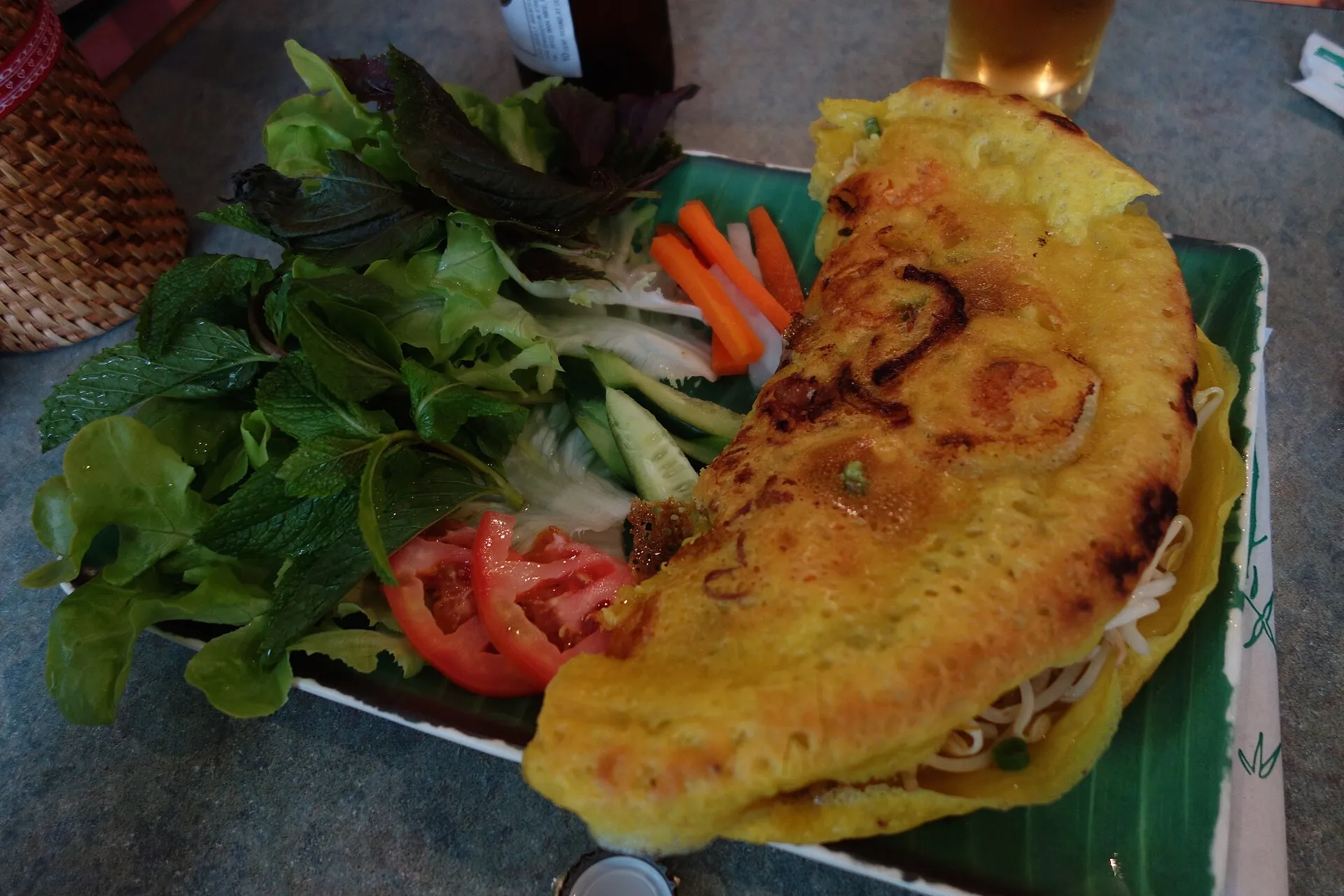 Bánh xèo mực